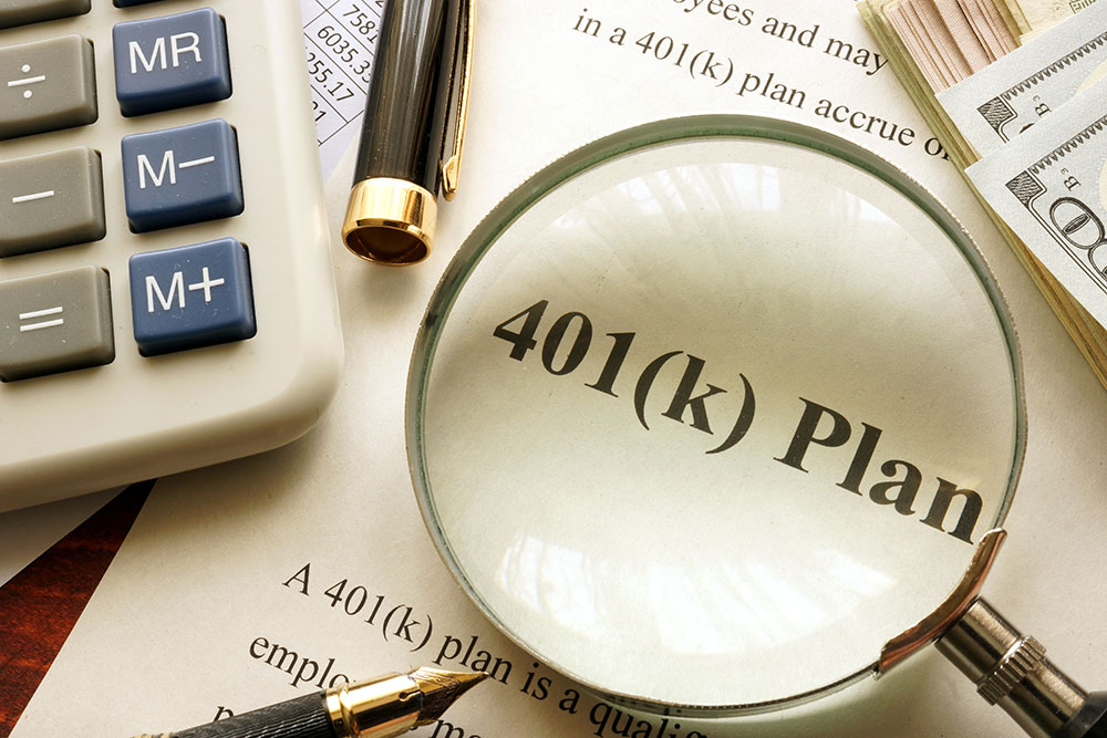 401k plan after death