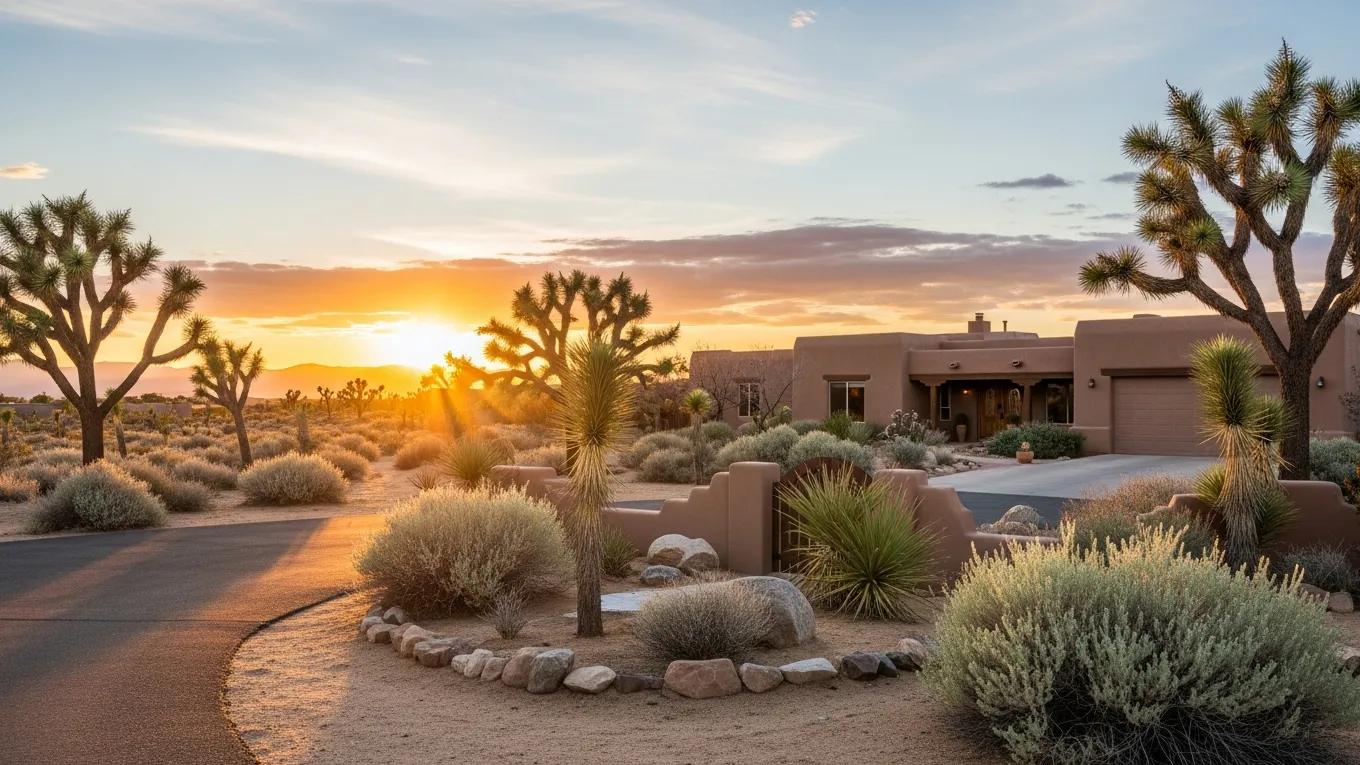 Serene Nevada landscape symbolizing trust and estate planning